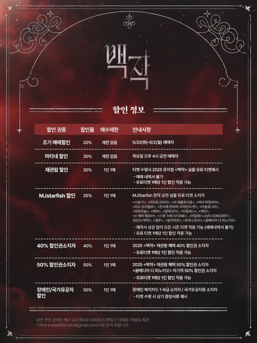백작 할인