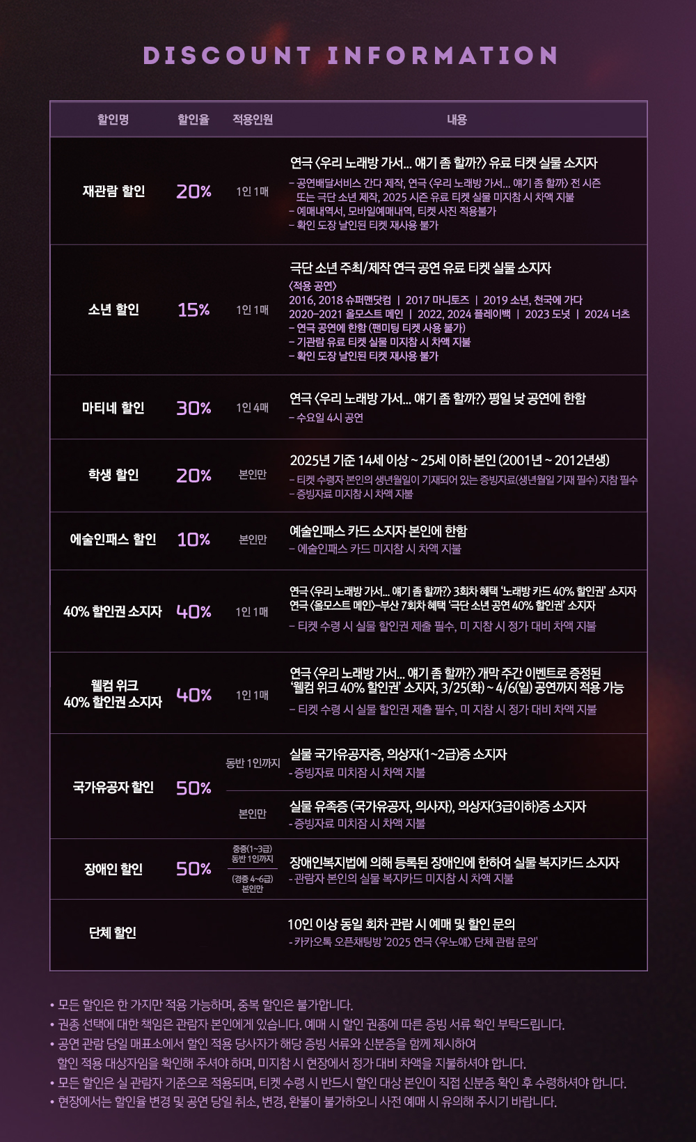 우리 노래방 가서… 얘기 좀 할까? 할인