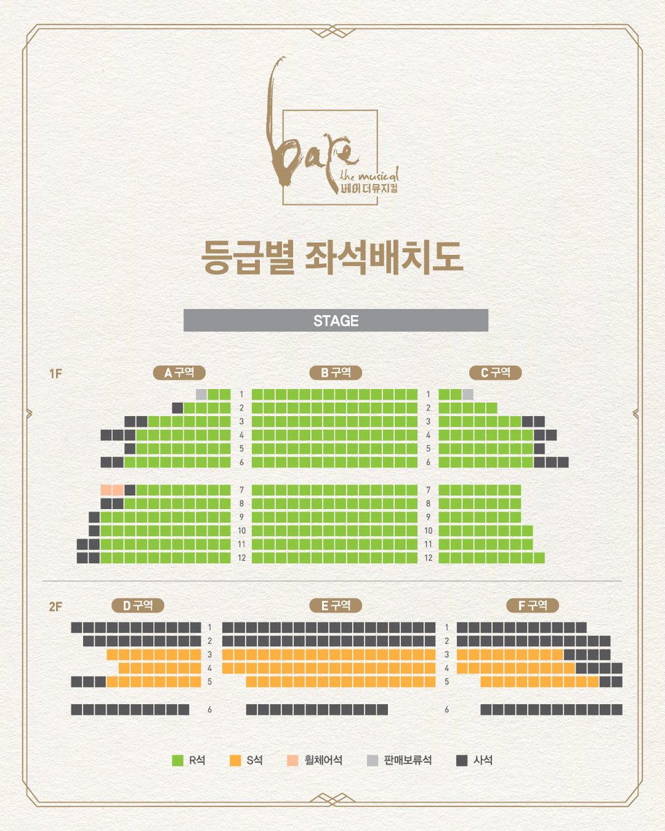 베어 더 뮤지컬 좌배도