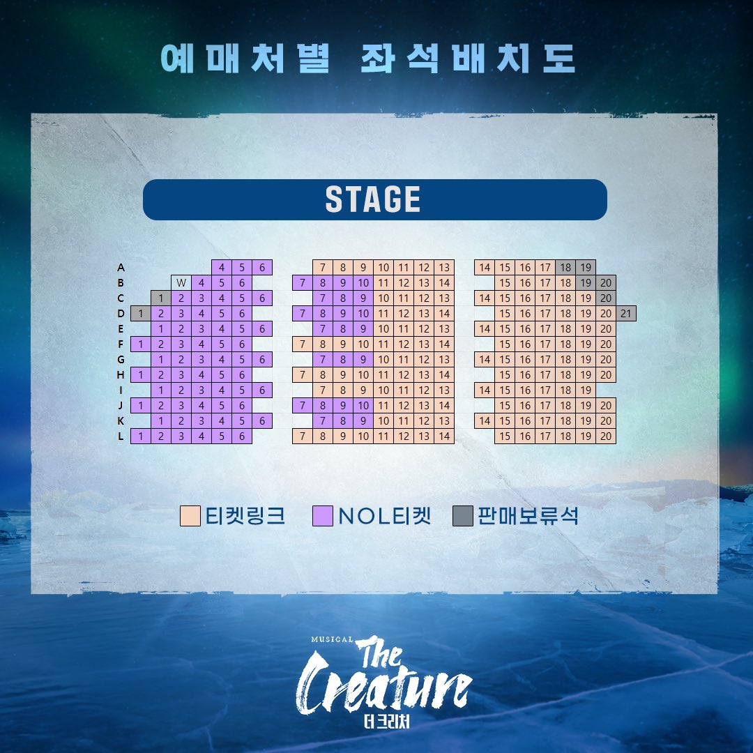 더 크리처 예매처별